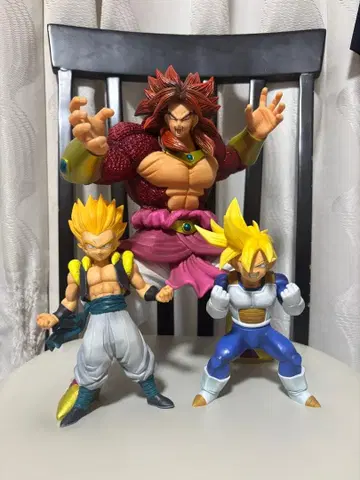 드래곤볼 피규어 3체 세트 브로리 오천크스 손오반