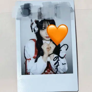 FRUITS ZIPPER 진세이 스즈카 사인 포함 폴라로이드