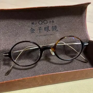 금자안경 원형 안경 KV-14 도수 없음
