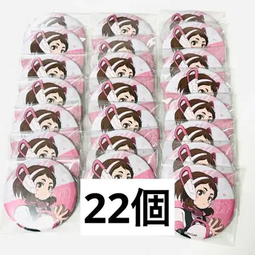 나의 히어로 아카데미아 7기 신 비주얼 캔뱃지 우라라카 오챠코