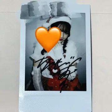 FRUITS ZIPPER 진세이 스즈카 사인 포함 폴라로이드