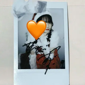 FRUITS ZIPPER 진세이 스즈카 사인 포함 폴라로이드