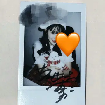 FRUITS ZIPPER 진세이 스즈카 사인 포함 폴라로이드