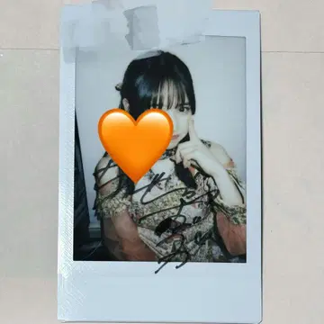 FRUITS ZIPPER 진세이 스즈카 사인 포함 폴라로이드