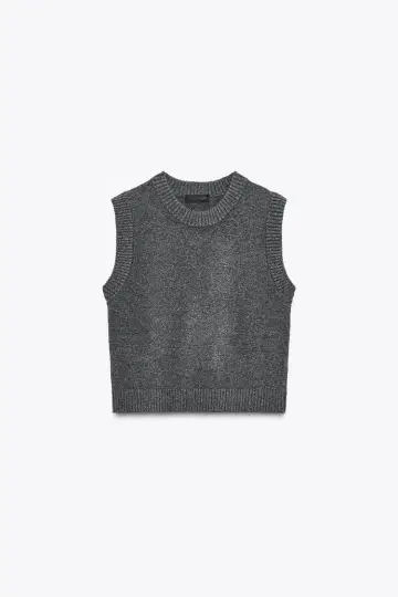 ZARA 소프트 니트 베스트 XL