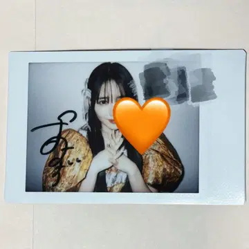 FRUITS ZIPPER 진세이 스즈카 사인 포함 폴라로이드