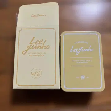 Lee Junho 공식 팬클럽 2기 멤버십 키트 2PM 준호