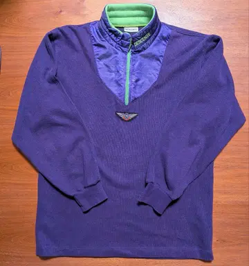 데상트 하프 지퍼 L 사이즈