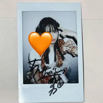 FRUITS ZIPPER 진세이 스즈카 사인 포함 폴라로이드