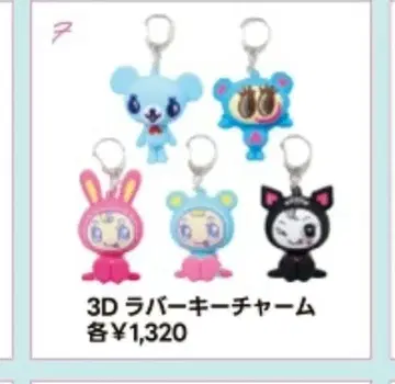 나루미야 3D 러버 키 참 세트