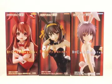 스즈미야 하루히의 우울 하루히 미쿠루 유키 피규어 3체 세트