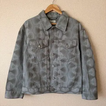 DRIES VAN NOTEN 그래픽 데님 자켓 M