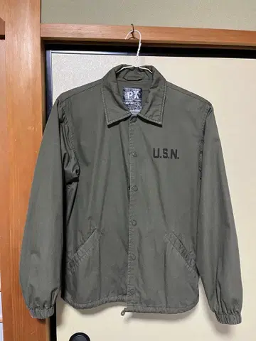 AVIREX U.S.N. 밀리터리 자켓 아우터 M