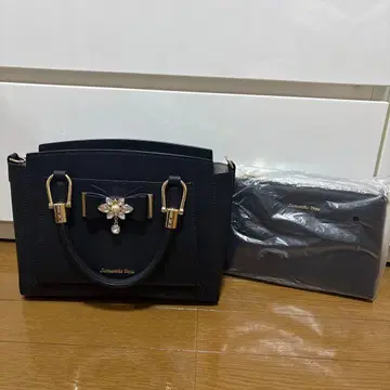 사만사베가 비쥬 리본 포함 백 파우치 포함