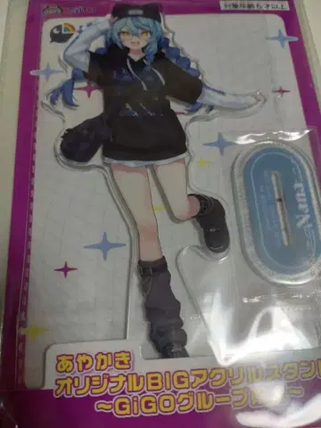 오리지널 BIG 아크릴 스탠드 GIGO 그룹 한정판 타마노이 나나