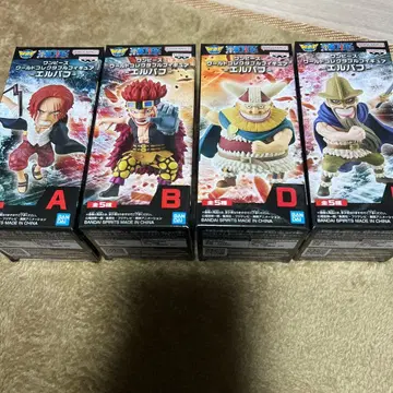 원피스 월드 컬렉션 엘바프 샹크스 키드 도리 브로기 4종 세트