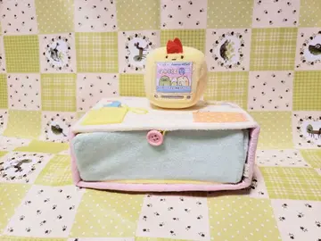 스미코구라시 서랍 봉제 인형 새우튀김 꼬리 모양 TV 포함