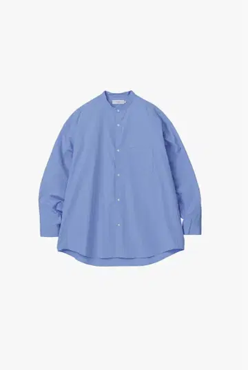 Graphpaper 밴드 카라 셔츠 파랑 사이즈 1