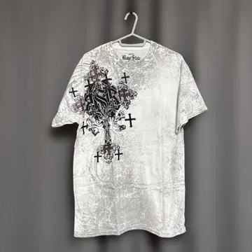 시크 스타일/십자가/Raw Star/반팔 티셔츠
