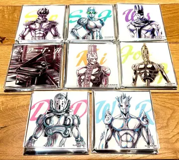 죠죠 제6부 아크릴 코스터 8종 세트