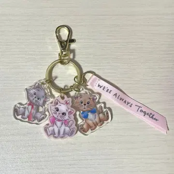 디즈니 스토어 아리스토캣 키체인 Disney