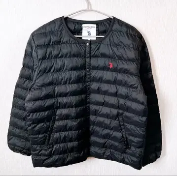 [ 새상품 택 포함 ] U.S. POLO ASSN. 블랙 다운 자켓 4L