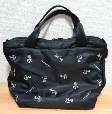 루토트 스누피 패턴 토트백