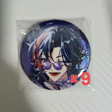 IMPACT 카이세이 니지산지 3SKM 캔뱃지 KV 9점