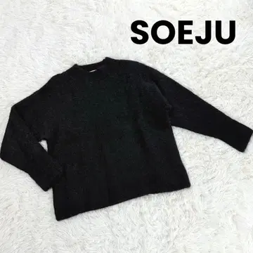 ARCH THE SOEJU 소쥬 울 니트 블랙 M 사이즈