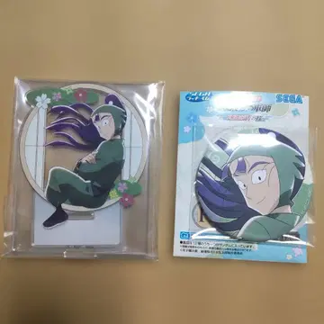 세가 럭키 쿠지 닌타마 란타로 타치바나 센조 아크릴 스탠드 캔뱃지
