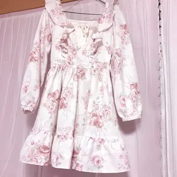 리즈리사 꽃무늬 긴팔 원피스