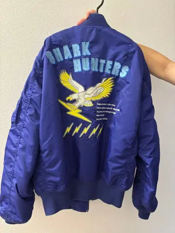 AVIREX(아비렉스)/샤크 헌터/플라이트 자켓