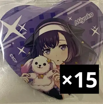 후지토코 유메미타 뮤타입 하트 캔뱃지 뱅드림