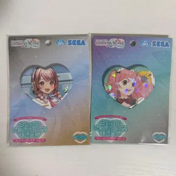 프로세카 모모이 아이리 키라키라 빅 하트형 캔뱃지