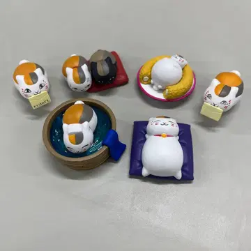 나츠메 우인장 냥코 선생님 피규어 컬렉션 6개 세트