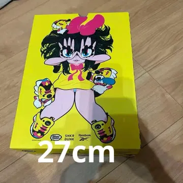 27cm 리복 x 그레이프 브레인 니기루짱 블랙 헤어