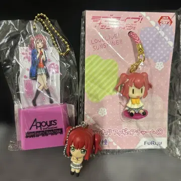 쿠로사와 루비 반짝반짝 아크릴 키링 러브 라이브 피규어 참