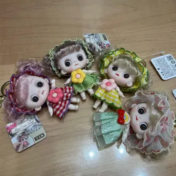 미니 큐트 인형 4체