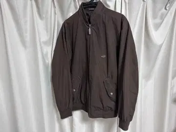 LACOSTE 브라운 점퍼/블루종 XL