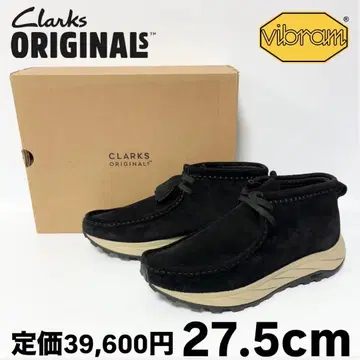 새상품 클락스 오리지널스 왈라비 에덴 블랙 스웨이드 27.5