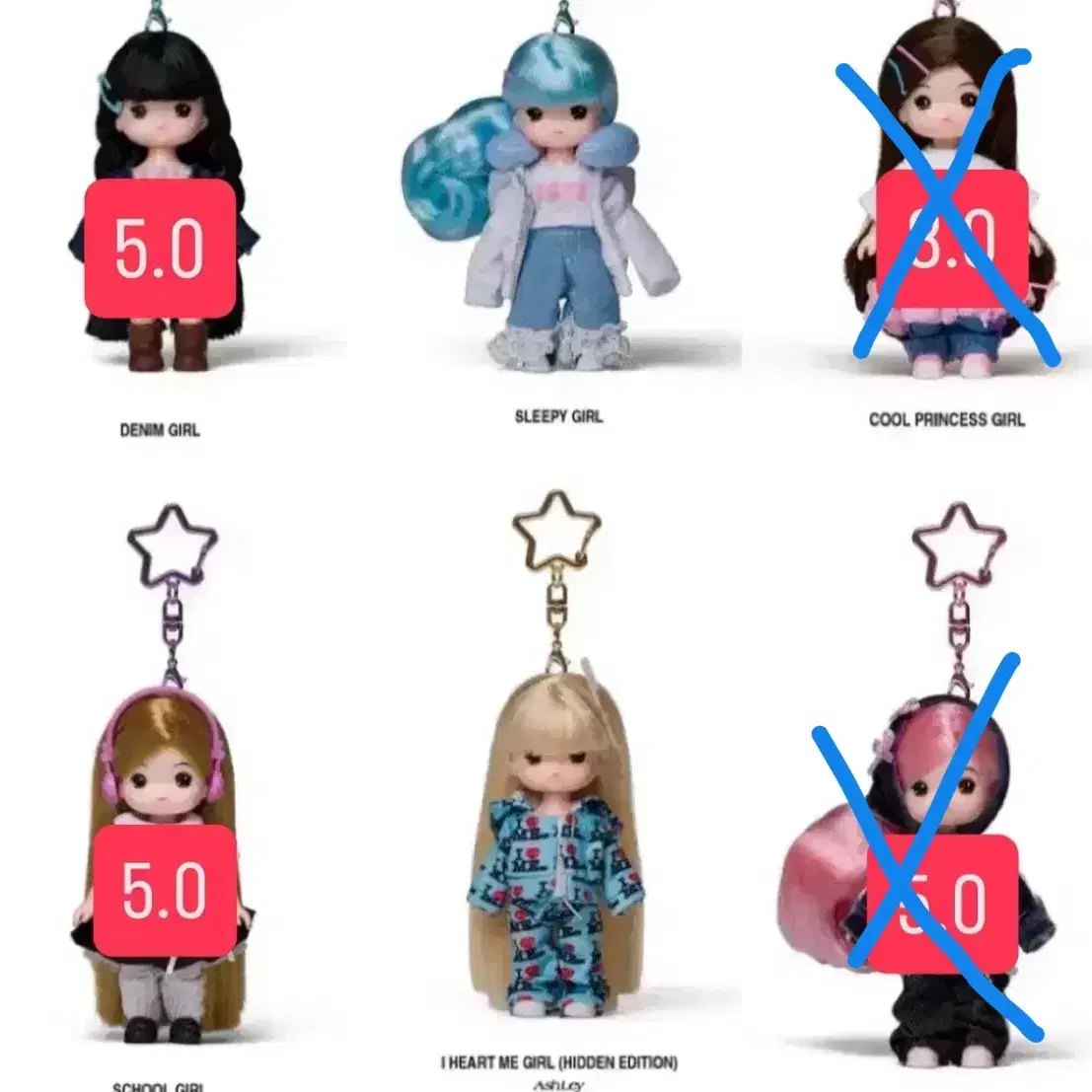 ILLIT little mimi リトルミミ DOLL KEYRING Sanrio x Little Mimi Keychain