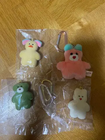 mojojojo 가챠 피규어 마스코트 4개 세트 새상품, 미사용