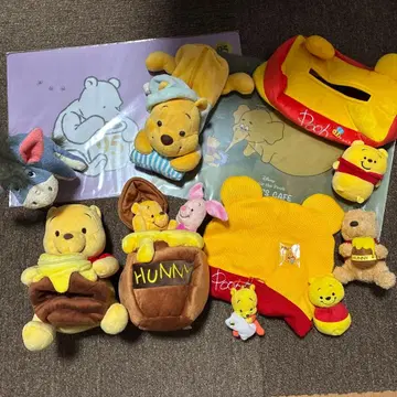 [일부 미사용] 곰돌이 푸 굿즈 세트