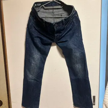 G-SWAP 다크 블루 스트레이트 데님