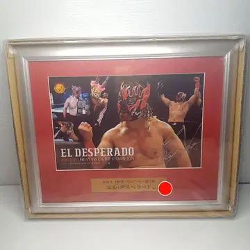 신일본 프로레슬링 EL DESPERADO 엘 데스페라도 포토 프레임