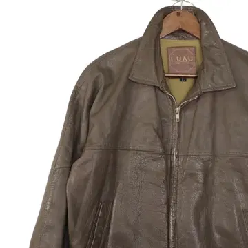 90s 그런지 천연 가죽 가죽 자켓 소가죽 일본제 빈티지 L