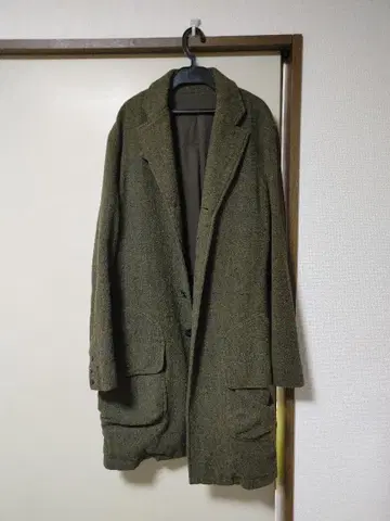 Influence Link 체스터 코트 올리브 그린