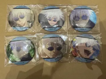 주술회전 회옥옥절 캐릭터 배지 컬렉션 고죠 사토루 6점