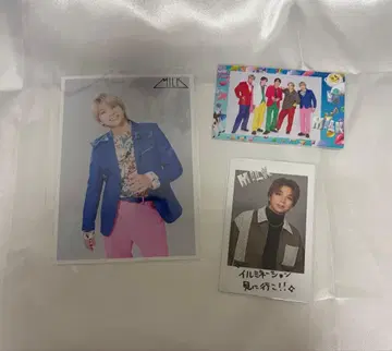 M!LK 시오자키 타이치 브로마이드 폴라로이드 트레이딩 카드