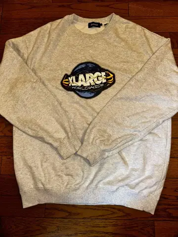 XLARGE 그레이 맨투맨 트레이닝복